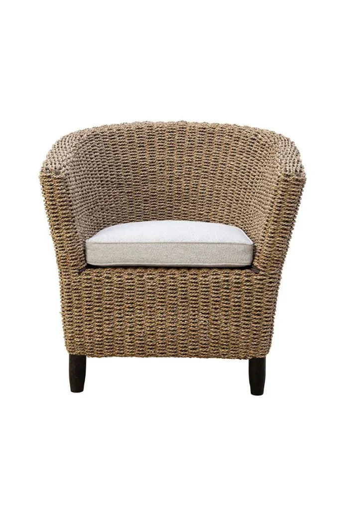 Loren Woven Banana Leaf Occasional Chair - LOOMLAN - Furniture Classics - Club Chairs