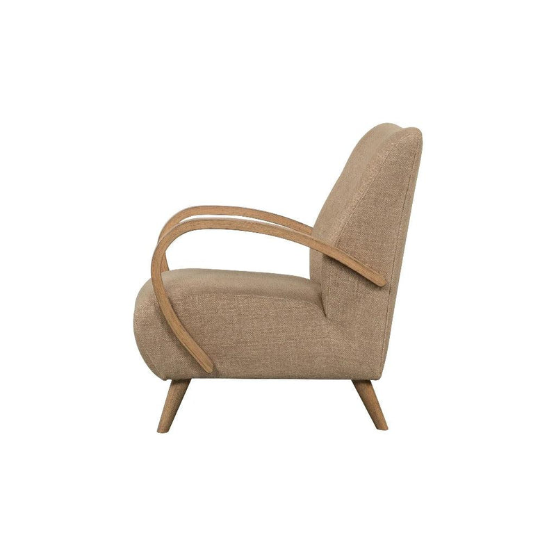 Louis Performance Fabric Club Chair-Club Chairs-LH Imports-LOOMLAN