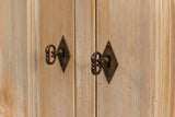 Louis Xvi 3 Door Buffet For Dining Room Antique Oak-Sideboards-Sarreid-LOOMLAN