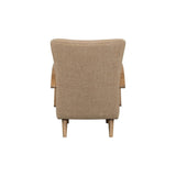 Louis Polyester Upholstered Club Chair