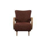 Louis Polyester Upholstered Club Chair