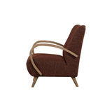 Louis Polyester Upholstered Club Chair