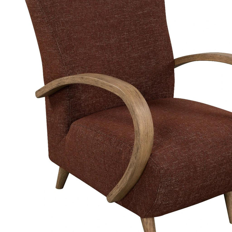 Louis Polyester Upholstered Club Chair