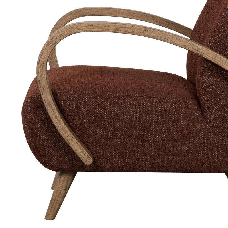 Louis Polyester Upholstered Club Chair