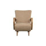 Louis Polyester Upholstered Club Chair