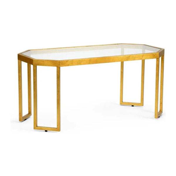 Louisville Aluminum Framed Cocktail Table - LOOMLAN - Chelsea House - Coffee Tables