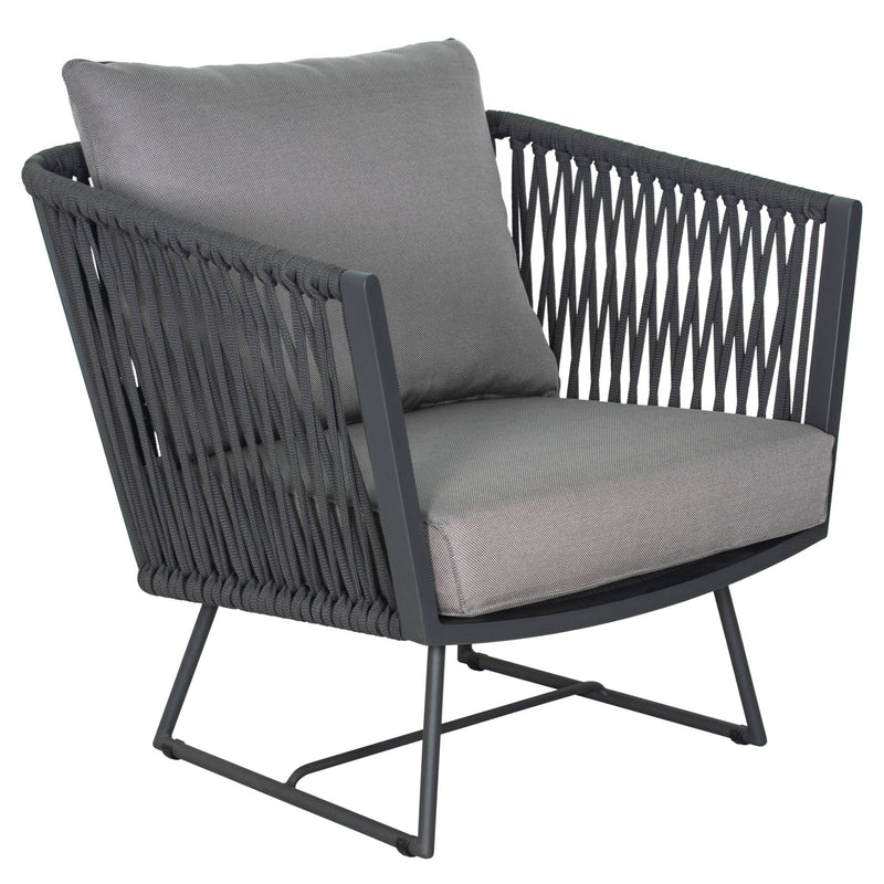 Lounge Chair - Dark Pebble Outdoor-Outdoor Lounge Chairs-Seasonal Living-LOOMLAN