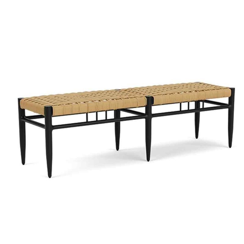 Low Country 49" Rectangular Cocktail Table Premium Wicker Furniture Outdoor Coffee Tables LOOMLAN By Lloyd Flanders
