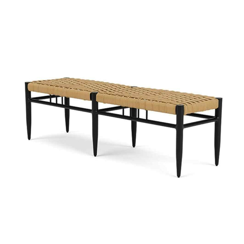 Low Country 49" Rectangular Cocktail Table Premium Wicker Furniture Outdoor Coffee Tables LOOMLAN By Lloyd Flanders