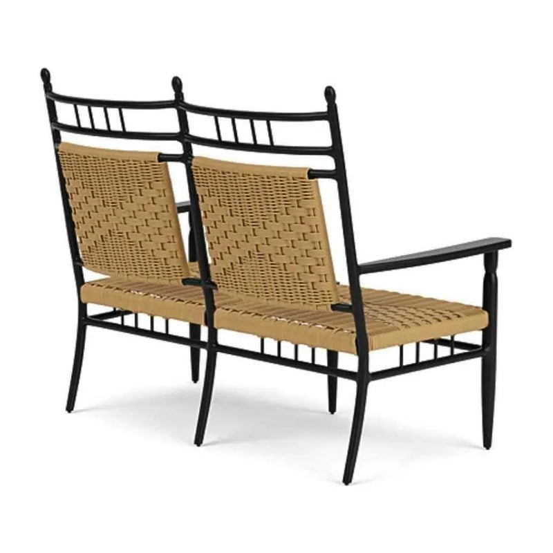 Low Country Cushionless Settee-Outdoor Lounge Sets-Lloyd Flanders-LOOMLAN