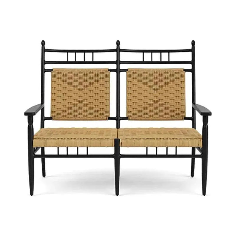 Low Country Cushionless Settee-Outdoor Lounge Sets-Lloyd Flanders-LOOMLAN