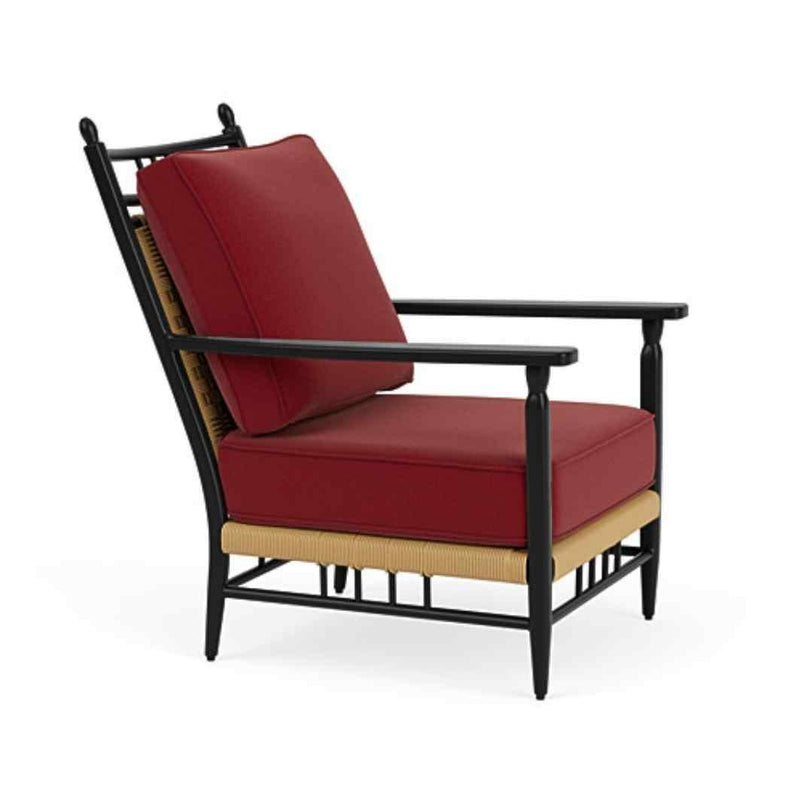 Low Country Lounge Chair Premium Wicker Furniture Outdoor Accent Chairs LOOMLAN By Lloyd Flanders