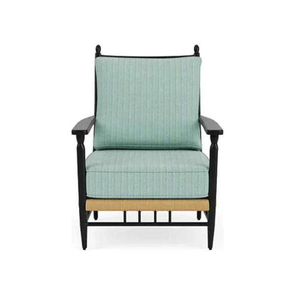 Low Country Lounge Chair Premium Wicker Furniture-Outdoor Lounge Chairs-Lloyd Flanders-LOOMLAN