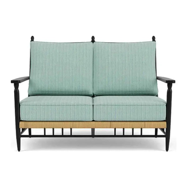 Low Country Loveseat Premium Wicker Furniture - LOOMLAN - Lloyd Flanders - Outdoor Sofas & Loveseats