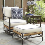 Low Country Ottoman Premium Wicker Furniture