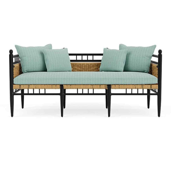 Low Country Outdoor Replacement Cushions For 3-Seat Garden Bench Replacement Cushions LOOMLAN By Lloyd Flanders