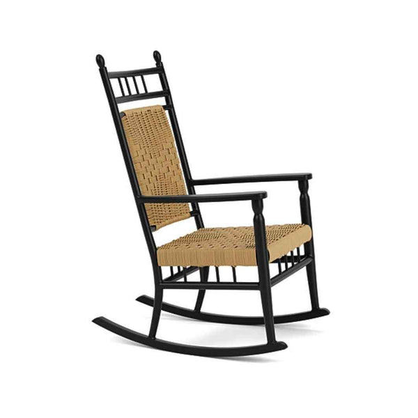 Low Country Porch Rocker Premium Wicker Furniture Outdoor Lounge Chairs LOOMLAN By Lloyd Flanders