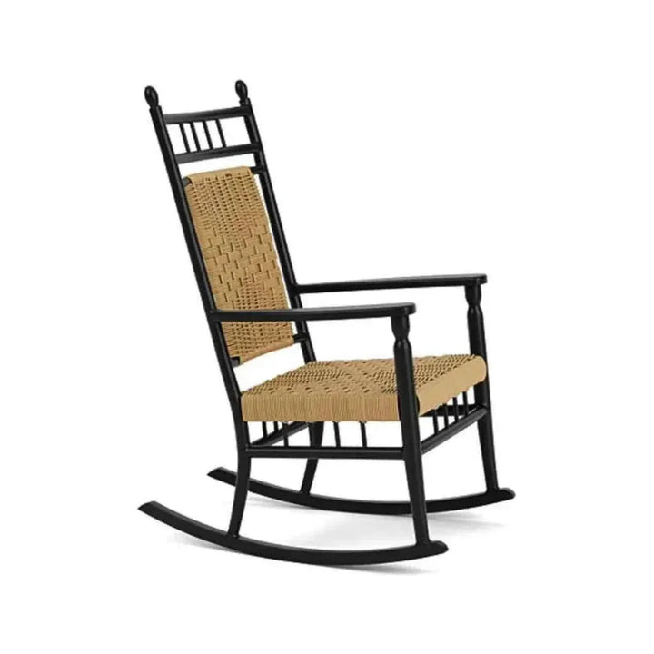 Low Country Porch Rocker Premium Wicker Furniture-Outdoor Lounge Chairs-Lloyd Flanders-LOOMLAN