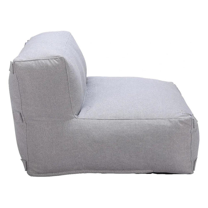 Luanda Middle Chair Gray-Outdoor Modulars-Zuo Modern-LOOMLAN