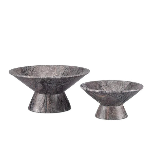 Lubo Breccia Large Bowl - LOOMLAN - Currey & Co - Boxes & Bowls