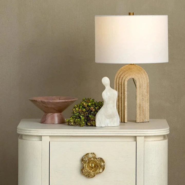 Lubo Rosa Large Bowl - LOOMLAN - Currey & Co - Boxes & Bowls