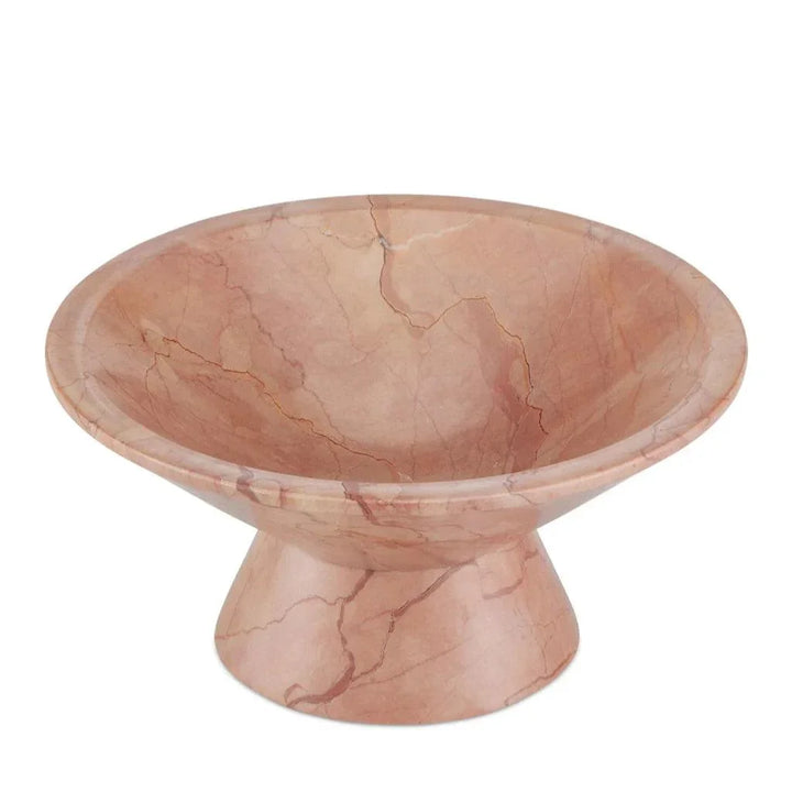 Lubo Rosa Large Bowl - LOOMLAN - Currey & Co - Boxes & Bowls