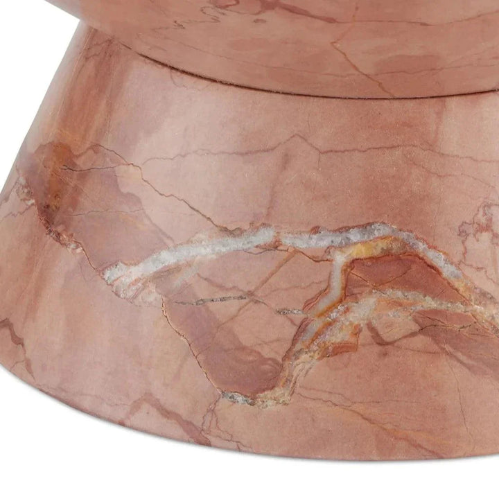 Lubo Rosa Small Bowl - LOOMLAN - Currey & Co - Boxes & Bowls