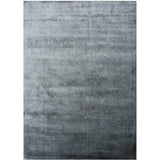 Lucens Aqua Blue Solid Handmade Area Rug