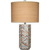 Lucille Mother Of Pearl Table Lamp By Jamie Young