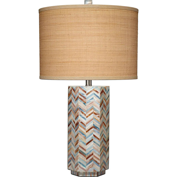 Lucille Mother Of Pearl Table Lamp By Jamie Young