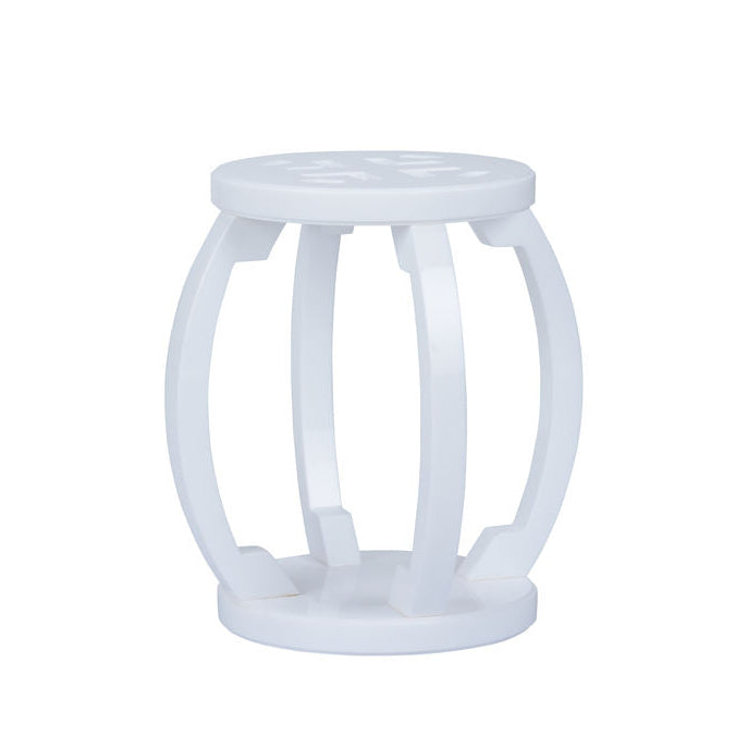 Lucite Acrylic Made Outdoor Garden Stool