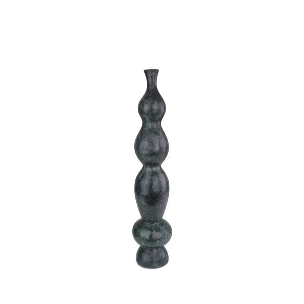 Luganzo Medium Bronze Vase - LOOMLAN - Currey & Co - Vases & Jars