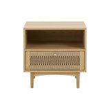 Lumina Seamlessl Designed Wooden Nightstand-Nightstands-LH Imports-LOOMLAN