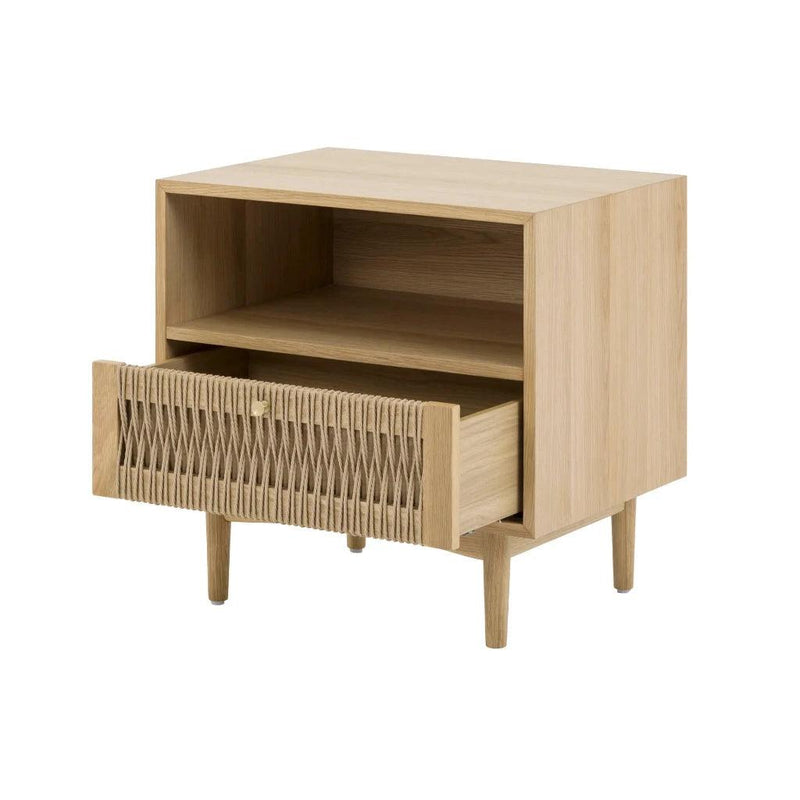 Lumina Seamlessl Designed Wooden Nightstand-Nightstands-LH Imports-LOOMLAN