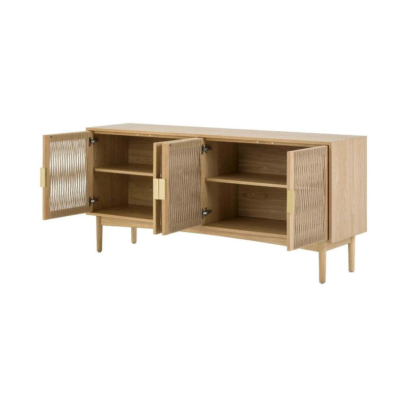 Lumina Wooden 4 Door Sideboard