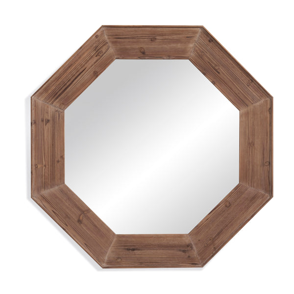Granby Wood Brown Wall Mirror