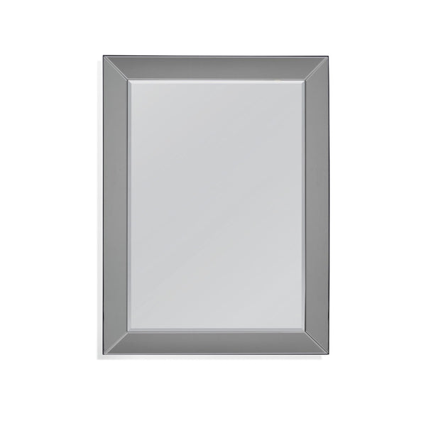 Drew MDF Grey Horizontal and Vertical Wall Mirror