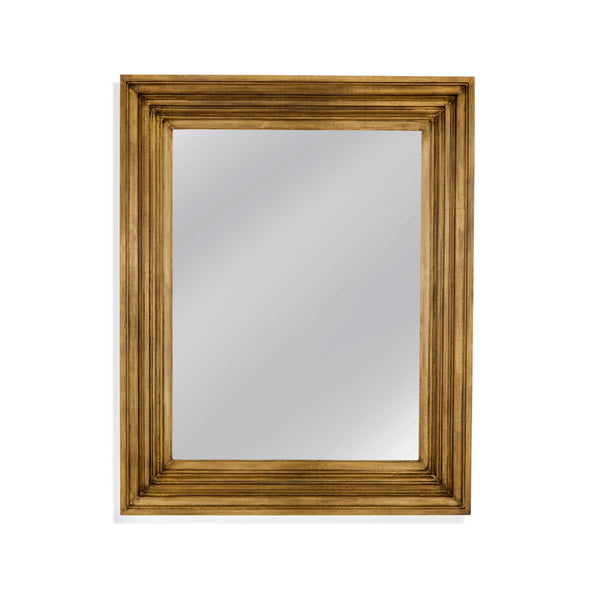 Dankworth Brass Brown Vertical Wall Mirror