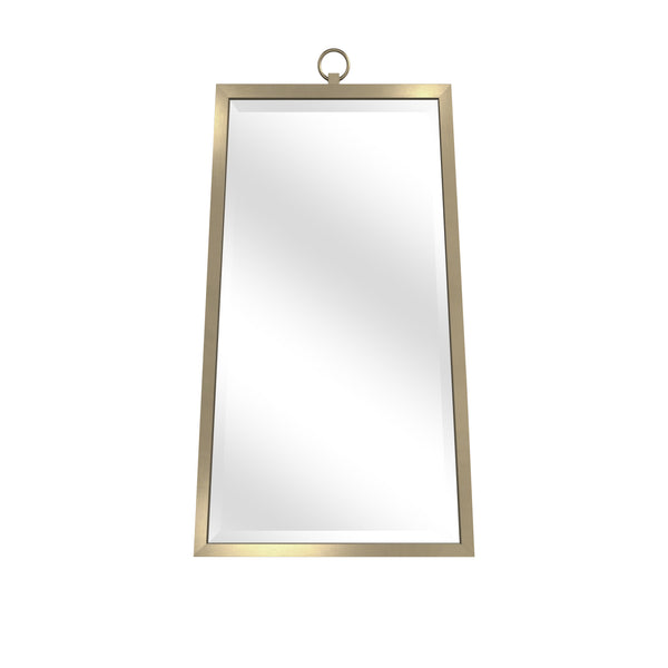 Floris Metal Gold Vertical Wall Mirror