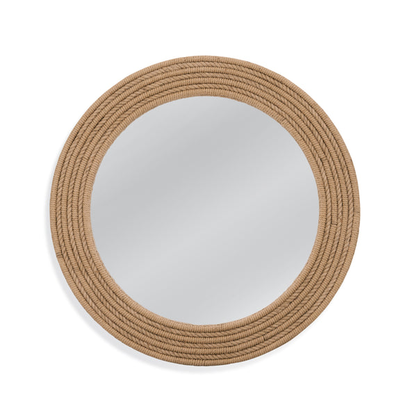 Above Board Rope Brown Wall Mirror
