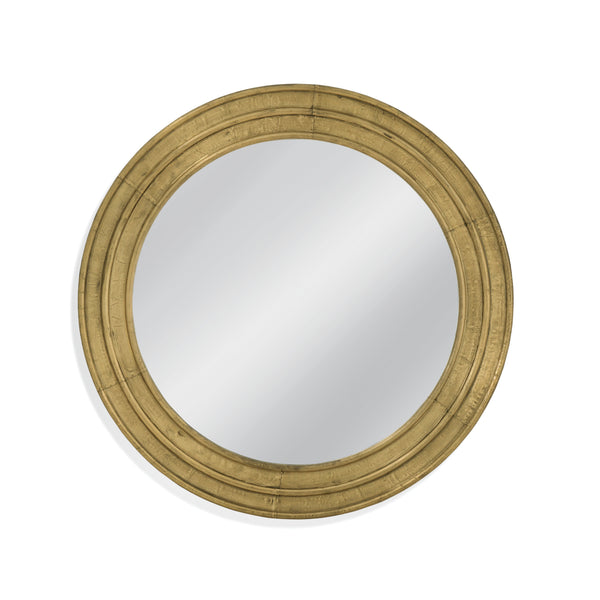 Rhone Metal Gold Wall Mirror