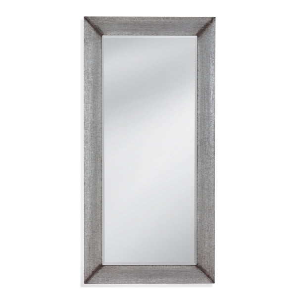 Manny MDF and Metal Grey Vertical Floor Mirror