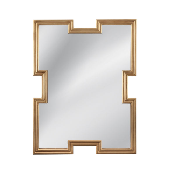 Brourke Polyurethane and MDF Gold Vertical Wall Mirror
