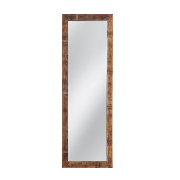 Bozeman Reclaimed Wood Brown Vertical Floor Mirror