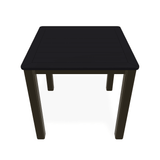 21" Square Marine Grade Polymer End Table