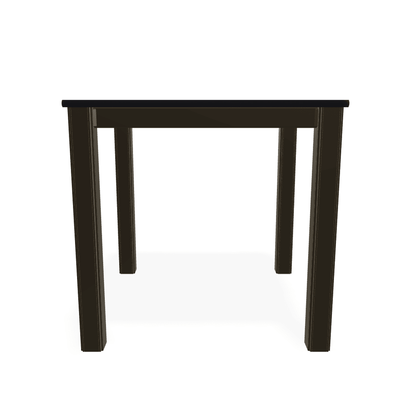 21" Square Marine Grade Polymer End Table