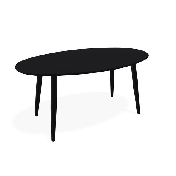 24" x 42" Marine Grade Polymer Oval Coffee Table