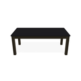 24" X 48" Marine Grade Polymer Rectangular Coffee Table