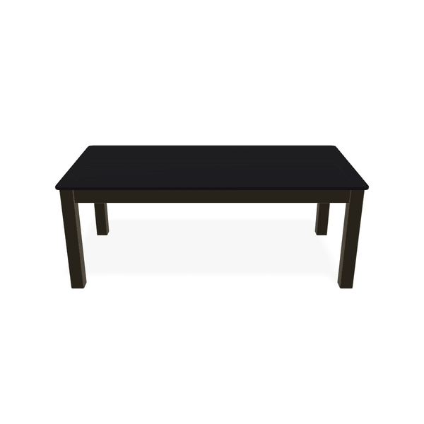 24" X 48" Marine Grade Polymer Rectangular Coffee Table