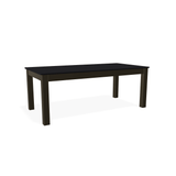 24" X 48" Marine Grade Polymer Rectangular Coffee Table